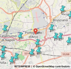 Mappa 80038 Pomigliano d'Arco NA, Italia (3.29733)