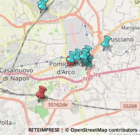 Mappa 80038 Pomigliano d'Arco NA, Italia (1.655)