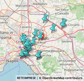 Mappa 80038 Pomigliano d'Arco NA, Italia (7.555)