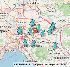 Mappa 80038 Pomigliano d'Arco NA, Italia (6.17385)