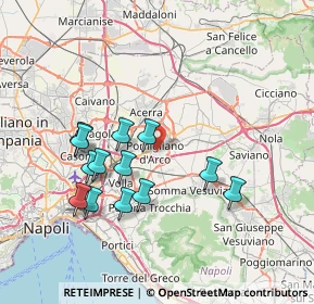 Mappa 80038 Pomigliano d'Arco NA, Italia (7.52615)