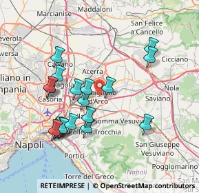 Mappa 80038 Pomigliano d'Arco NA, Italia (7.84316)