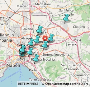 Mappa 80038 Pomigliano d'Arco NA, Italia (7.27333)
