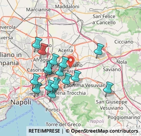 Mappa 80038 Pomigliano d'Arco NA, Italia (7.09813)