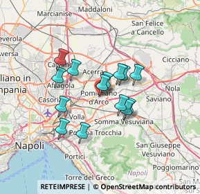 Mappa 80038 Pomigliano d'Arco NA, Italia (5.50214)