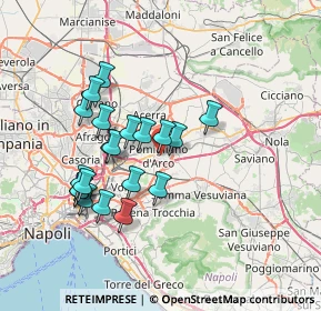 Mappa 80038 Pomigliano d'Arco NA, Italia (6.9525)