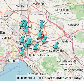 Mappa 80038 Pomigliano d'Arco NA, Italia (6.55333)