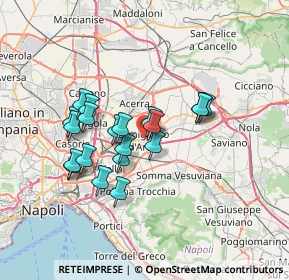 Mappa 80038 Pomigliano d'Arco NA, Italia (6.2195)