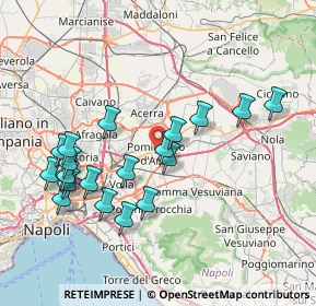 Mappa 80038 Pomigliano d'Arco NA, Italia (8.3605)
