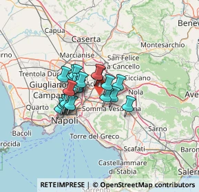 Mappa 80038 Pomigliano d'Arco NA, Italia (9.2075)