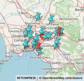 Mappa 80038 Pomigliano d'Arco NA, Italia (10.919)
