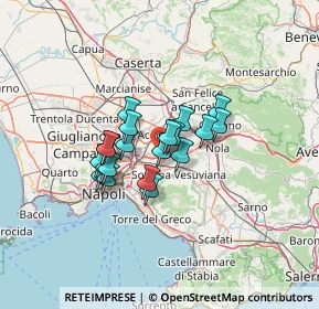 Mappa 80038 Pomigliano d'Arco NA, Italia (9.5425)
