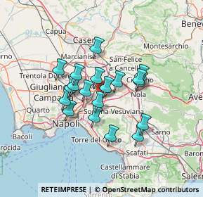 Mappa 80038 Pomigliano d'Arco NA, Italia (10.97053)