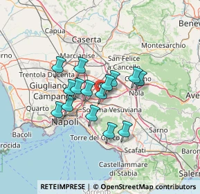Mappa 80038 Pomigliano d'Arco NA, Italia (10.41667)