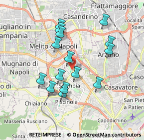 Mappa Via Andrea Pazienza, 80144 Napoli NA, Italia (1.79267)