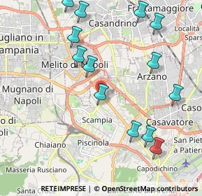 Mappa Via Andrea Pazienza, 80144 Napoli NA, Italia (2.52154)