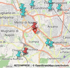 Mappa Via Andrea Pazienza, 80144 Napoli NA, Italia (2.66286)