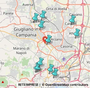 Mappa Via Andrea Pazienza, 80144 Napoli NA, Italia (4.64545)