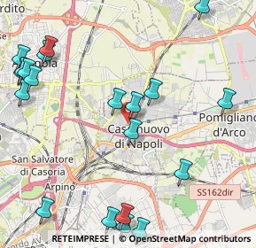 Mappa Via Lucio Battisti, 80013 Casalnuovo di Napoli NA, Italia (3.019)