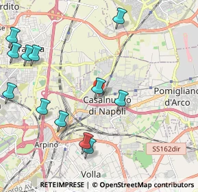 Mappa Via Lucio Battisti, 80013 Casalnuovo di Napoli NA, Italia (2.76083)