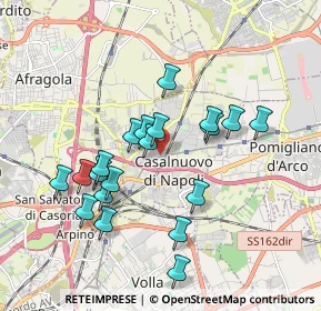 Mappa Via Lucio Battisti, 80013 Casalnuovo di Napoli NA, Italia (1.844)