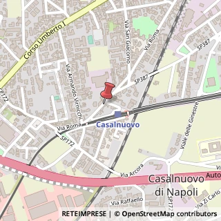 Mappa Via Roma, 33, 80013 Casalnuovo di Napoli, Napoli (Campania)