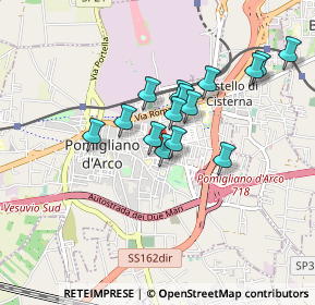 Mappa Via Merisi Caravaggio, 80038 Pomigliano d'Arco NA, Italia (0.75267)