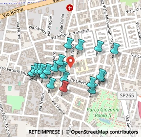 Mappa Via Merisi Caravaggio, 80038 Pomigliano d'Arco NA, Italia (0.211)