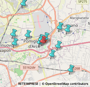 Mappa Via Antonio Mancino, 80038 Pomigliano d'Arco NA, Italia (1.81923)