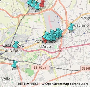 Mappa Via delle Mimose, 80038 Pomigliano d'Arco NA, Italia (1.97188)