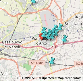 Mappa Via delle Mimose, 80038 Pomigliano d'Arco NA, Italia (1.39833)