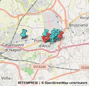 Mappa Via delle Mimose, 80038 Pomigliano d'Arco NA, Italia (1.02143)