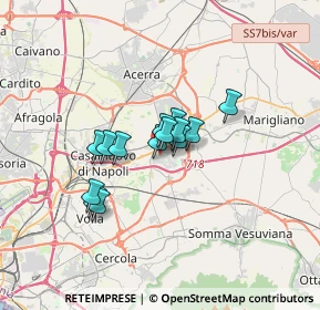 Mappa Via delle Mimose, 80038 Pomigliano d'Arco NA, Italia (2.29429)