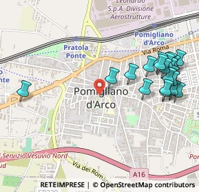 Mappa Via delle Mimose, 80038 Pomigliano d'Arco NA, Italia (0.649)