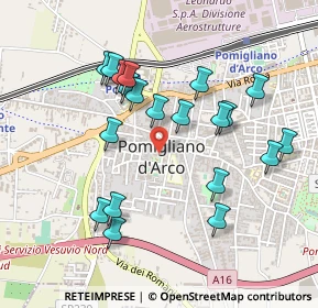 Mappa Via delle Mimose, 80038 Pomigliano d'Arco NA, Italia (0.4985)