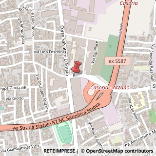 Mappa Via Porziano, 54, 80022 Arzano, Napoli (Campania)