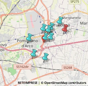 Mappa Piazza IV Giornate di Napoli, 80038 Pomigliano d'Arco NA, Italia (1.23273)