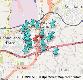 Mappa Piazza IV Giornate di Napoli, 80038 Pomigliano d'Arco NA, Italia (0.719)