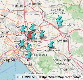 Mappa Piazza IV Giornate di Napoli, 80038 Pomigliano d'Arco NA, Italia (6.47692)