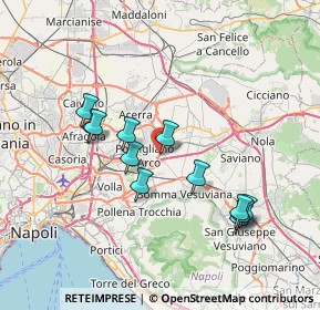 Mappa Piazza IV Giornate di Napoli, 80038 Pomigliano d'Arco NA, Italia (7.35333)