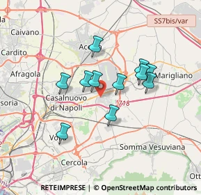 Mappa Via S. Tammaro, 80038 Pomigliano d'Arco NA, Italia (2.94727)