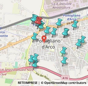 Mappa Via S. Tammaro, 80038 Pomigliano d'Arco NA, Italia (0.508)