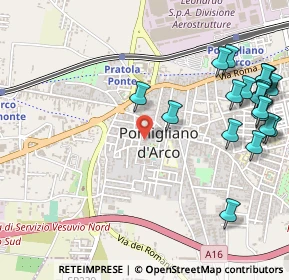 Mappa Via S. Tammaro, 80038 Pomigliano d'Arco NA, Italia (0.7405)