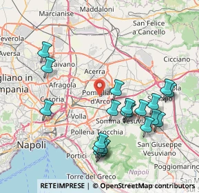 Mappa Via S. Tammaro, 80038 Pomigliano d'Arco NA, Italia (8.9625)