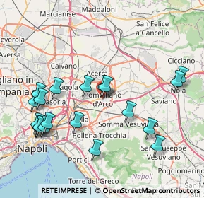 Mappa Via Vittorio Tufano, 80038 Pomigliano d'Arco NA, Italia (9.425)
