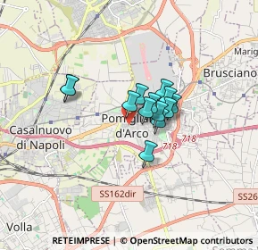 Mappa Via Vittorio Tufano, 80038 Pomigliano d'Arco NA, Italia (1.06769)