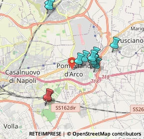 Mappa Via S. Tammaro, 80038 Pomigliano d'Arco NA, Italia (1.79833)