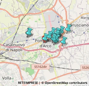 Mappa Via S. Tammaro, 80038 Pomigliano d'Arco NA, Italia (1.16733)