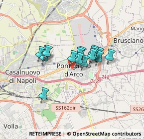 Mappa Via S. Tammaro, 80038 Pomigliano d'Arco NA, Italia (1.25529)