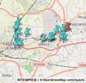 Mappa Via Vittorio Tufano, 80038 Pomigliano d'Arco NA, Italia (1.94389)